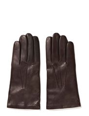 Boozt Daniel Mens Glove with stiching - Chocolate