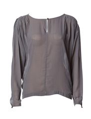 Bruuns Bazaar BLOUSE - STEEL GREY