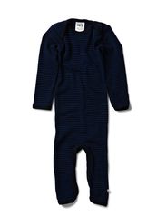 Care 1 pc jumpsuit -striped wool