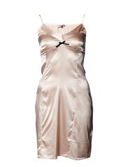 Catchy Silk strap dress - Pearl