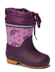 Thermal wellies -printed w.lining