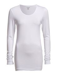 Customized For The Crowd laura - l/s t-shirt - WHITE