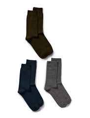 Decoy Kids Boys solid sock 3-pack