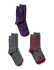 Decoy Kids Girls computer sock 3-pack