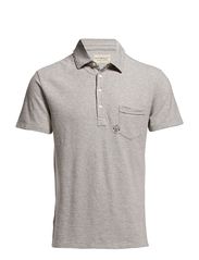 Denim & Supply Ralph Lauren SS SOLID POCKET POLO - ABGRH