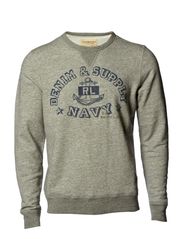Denim & Supply Ralph Lauren LS SLD FLC CN