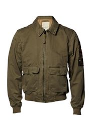 Denim & Supply Ralph Lauren FLIGHT JACKET - BASIC OLIVE