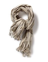 Denim & Supply Ralph Lauren BURLAP STRIPE SCARF