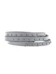 Dyrberg/Kern BASZE - SHINY SILVER/GREY