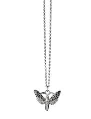 Dyrberg/Kern LEPIDIA - SHINY SILVER/CRYSTAL
