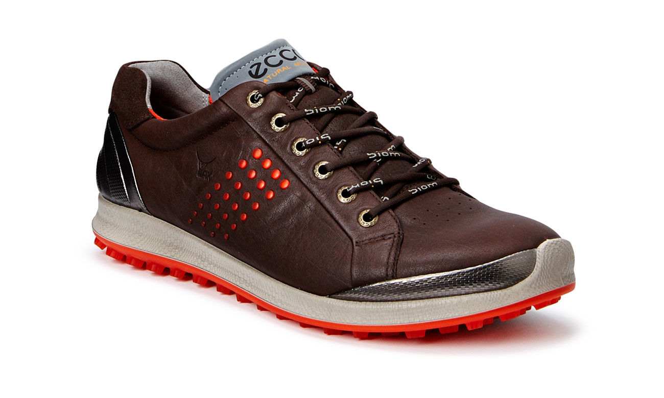 Ecco men's golf biom hybrid 2 (mocha/fire) officiële ecco online ...