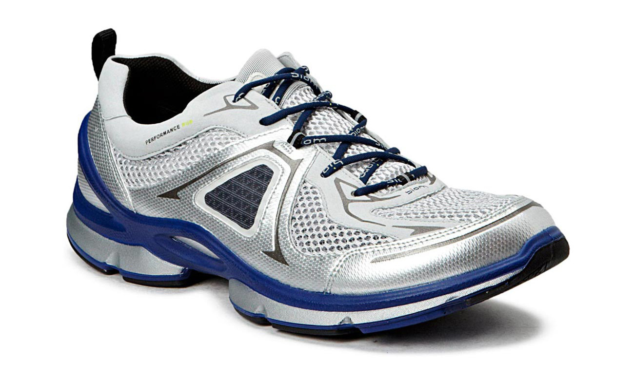 ecco silver trainers