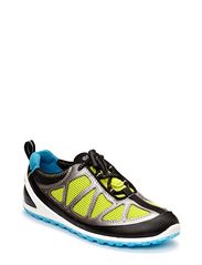 ECCO BIOM LITE KIDS - BLACK/SILVER METALLIC/LIME PUNCH