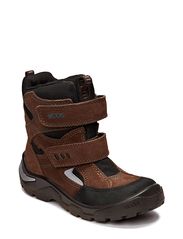 ECCO SNOWRIDE - BLACK/COCOA BROWN