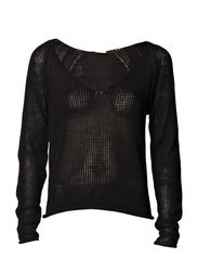 Esprit Casual TAPE SWEATER - BLACK