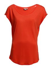Esprit Casual T-Shirts - TANGERINE