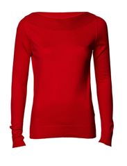 Esprit Casual BOATNECK SWEATER - UNION RED