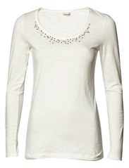Esprit Casual SLUB SCOOP - OFFWHITE