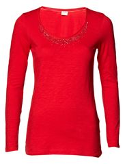 Esprit Casual SLUB SCOOP - UNION RED
