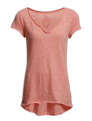 EDC by Esprit T-Shirts - SUNKISSED PEACH MELANGE