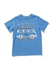 Esprit Kids T-Shirts - CARAVAN BLUE