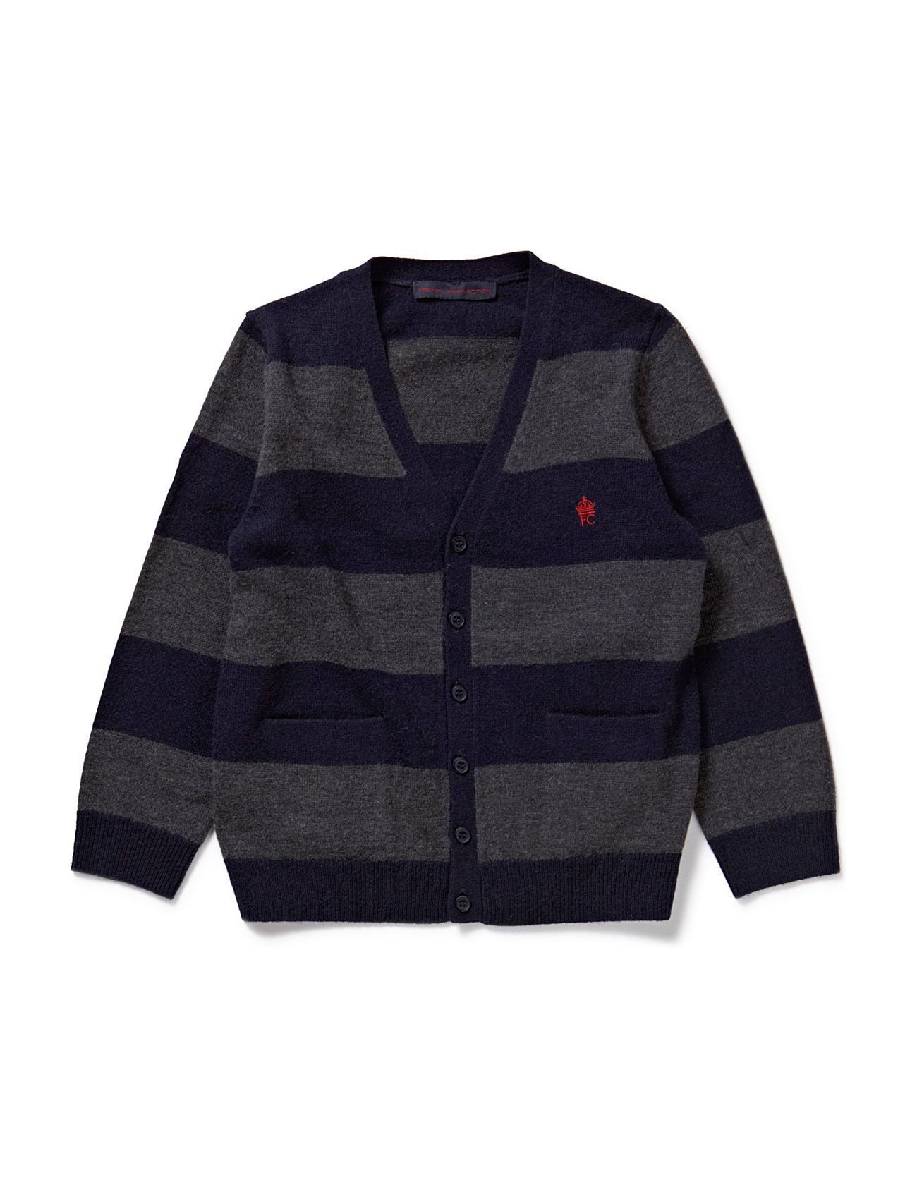 French Connection FYNE LAMBS STRIPE CARDI