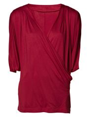 French Connection ELIZA JRSY CROSSOVER V-NCK TOP