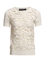 French Connection T-LOVER BOY CROCHET SS RDNKJMP