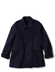 French Connection WONDERGIRL WOOL MILITARY COAT
