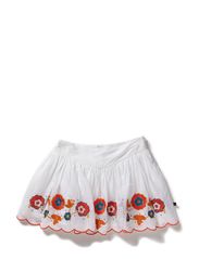 French Connection STITCHY FLORAL VOILE SKIRT