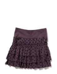 French Connection BIG POLKA JERSEY RARA SKIRT