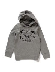 French Connection FC72 DENIM SWEAT PRINT HOODY