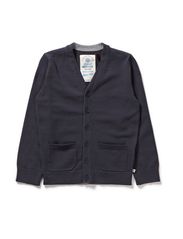 French Connection MINI TRACK STRIPE POCKET CARDI