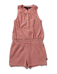 French Connection SEASIDE STRIPE JERSEY JUMPSUIT