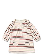 French Connection CANDY STRIPE L/S DRESS
