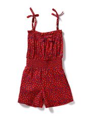 French Connection DITSY LEAF COTTON JUMPSUIT