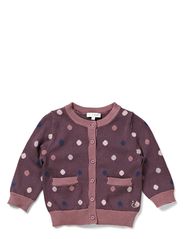 French Connection SPOTTY STRIPE SPOT CARDI