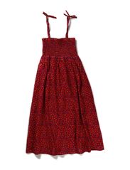 French Connection DITSY LEAF COTTON MAXI DRESS
