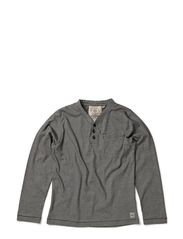 French Connection MICRO STRIPE L/S HENLEY