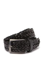 French Connection PLAITED LEATHER BELT
