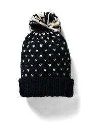 French Connection RAINDROPS POM POM BEANIE