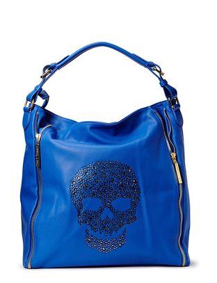 Friis2 Plimadolia Skull Shoulder Bag - Blue