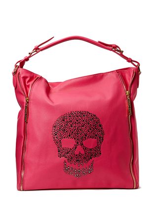 Friis2 Plimadolia Skull Shoulder Bag - Raspberry Pink