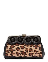 Friis & Company Harding Leopard Clutch