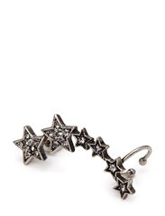 Friis & Company Star Ear Cuff - Antique Silver