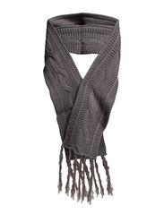 Dana Hooded Knit scarf 