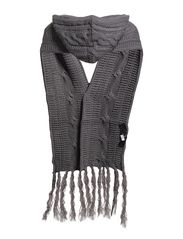Dana Hooded Knit scarf 