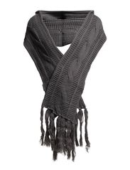Dana Hooded Knit scarf 