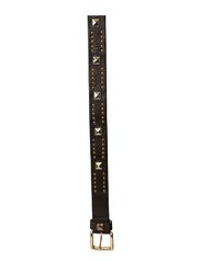 Flame Leather Belt 