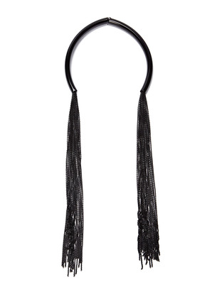Friis & Company Violin Plate Necklace